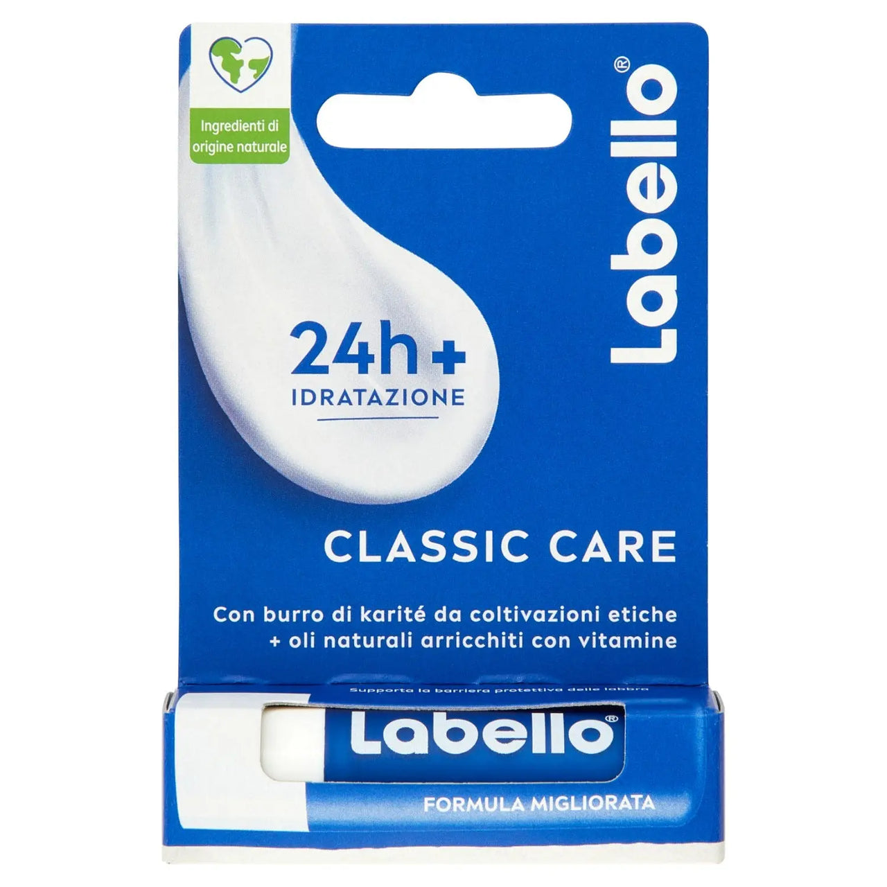 Labello Classic Care Balsamo Labbra Burrocacao4.8G