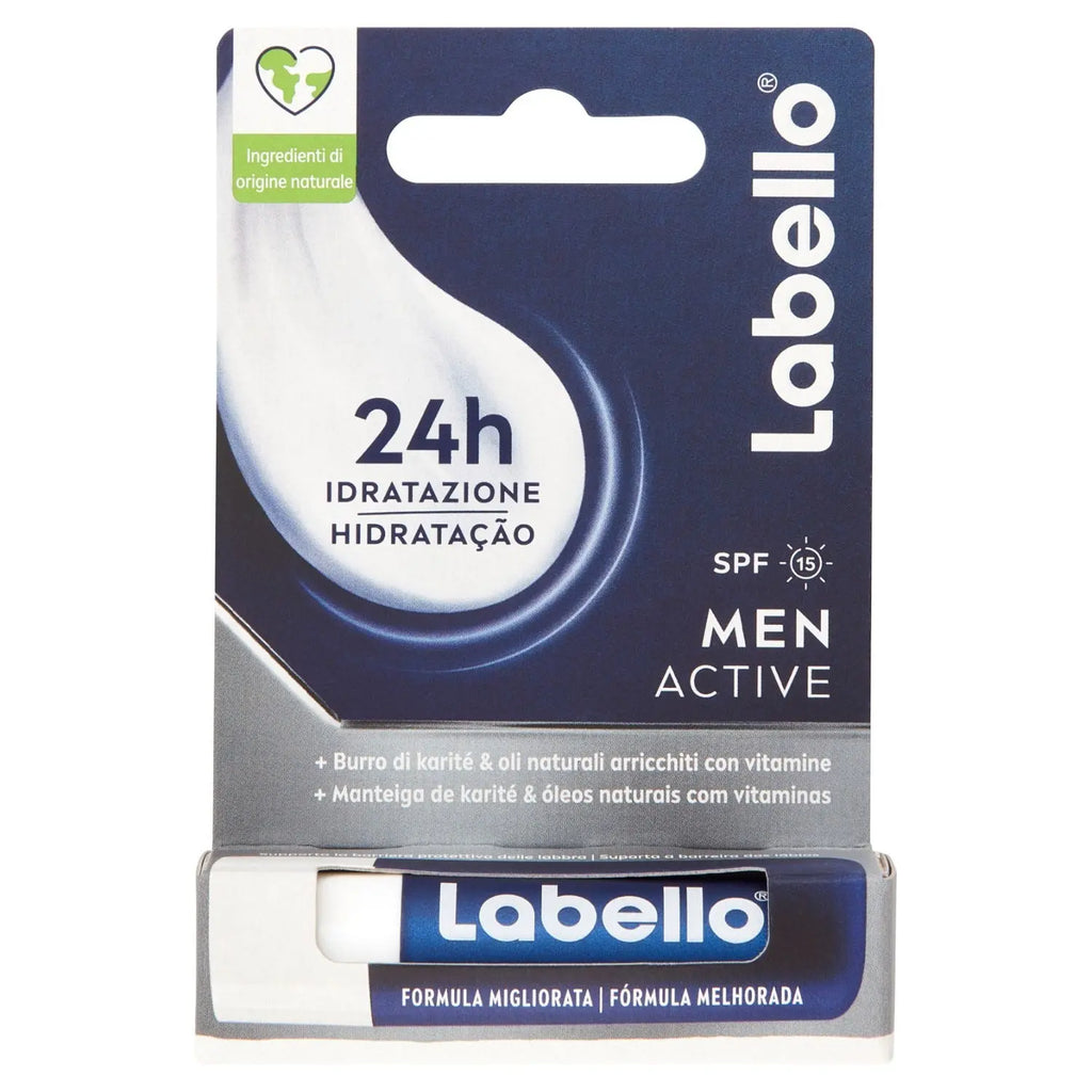 Labello Active For Men 4.8 G Burrocacao Labbra