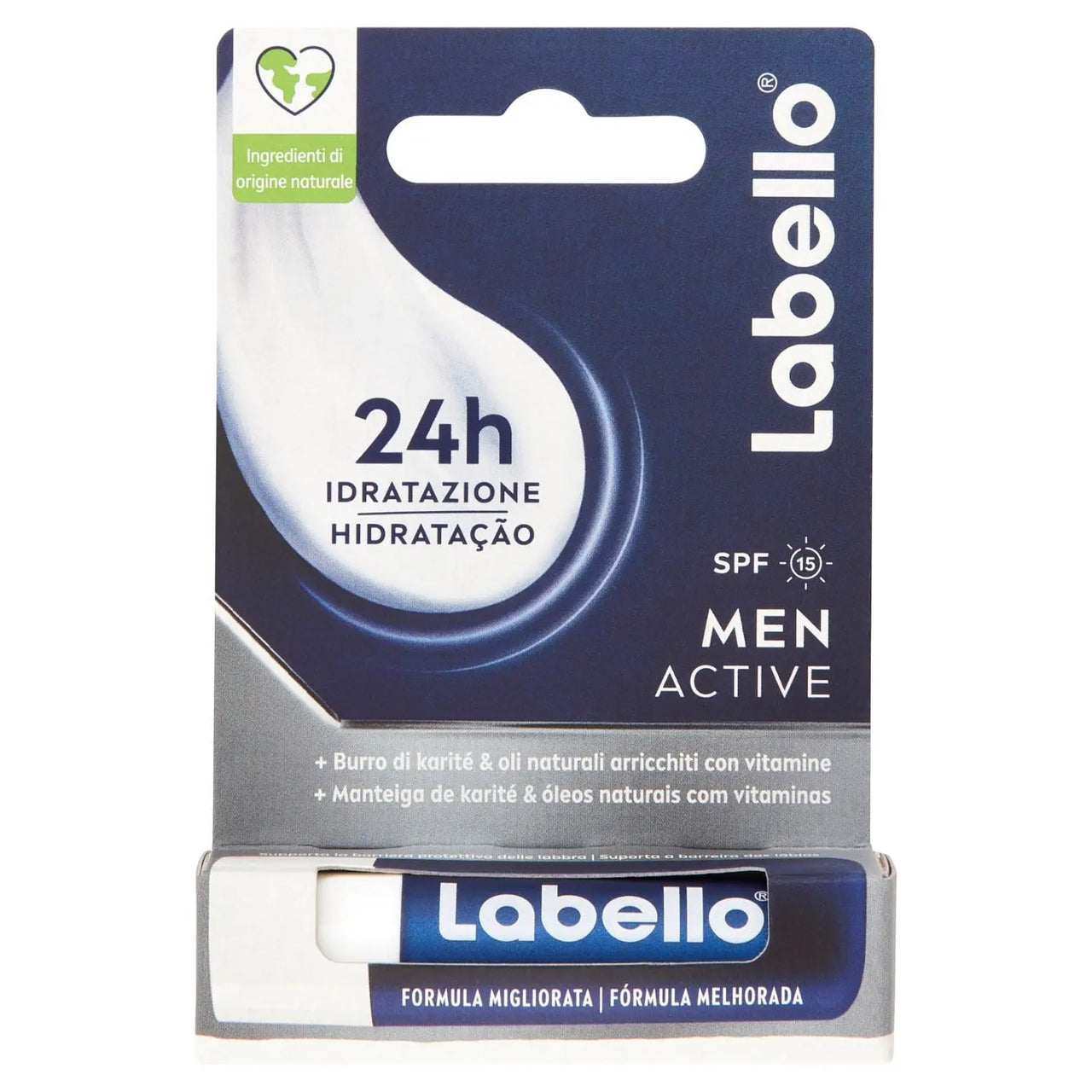 Labello Active For Men 4.8 G Burrocacao Labbra