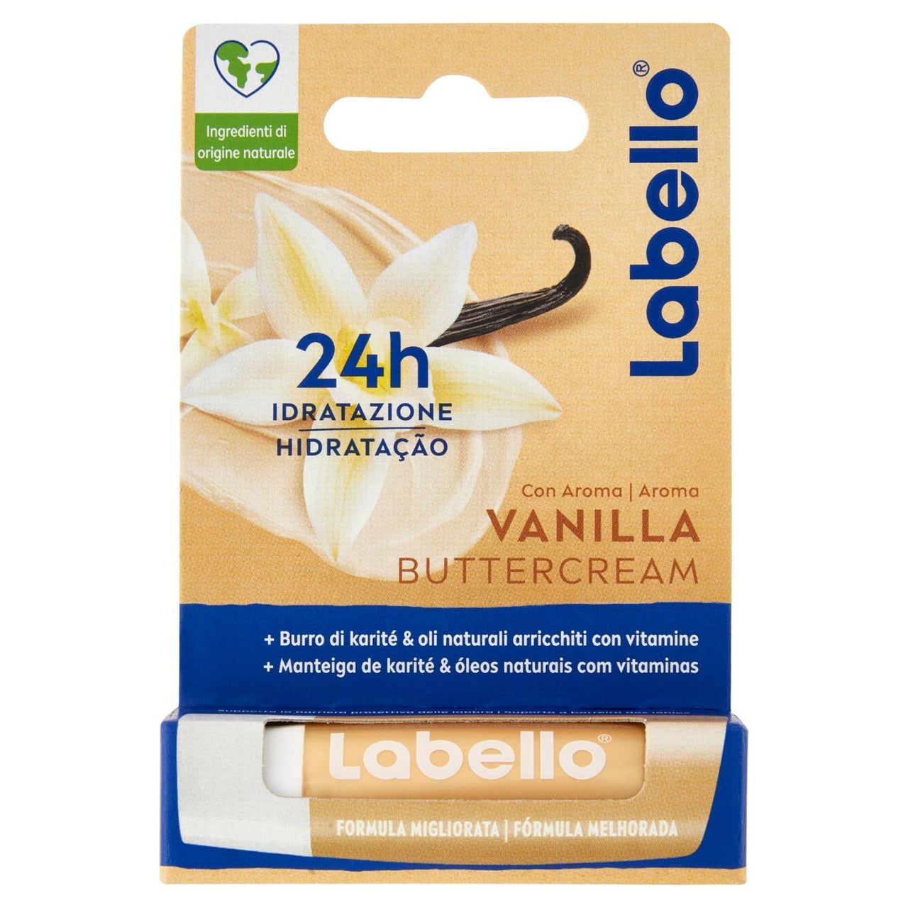 Labello Vanilla Buttercream 4.8G Burrocacao Labbra