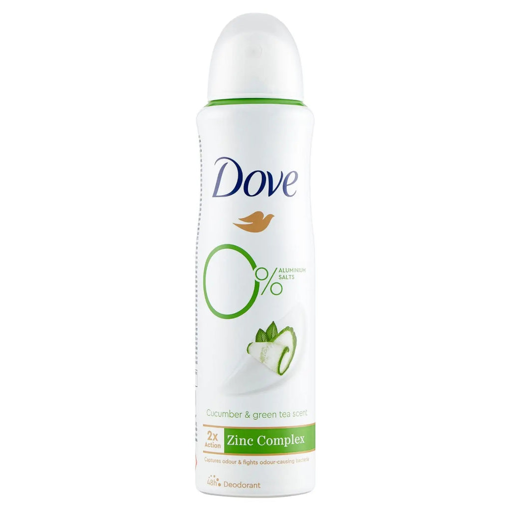 DOVE Deodorante 0% Cetriolo e The Verde 150ml