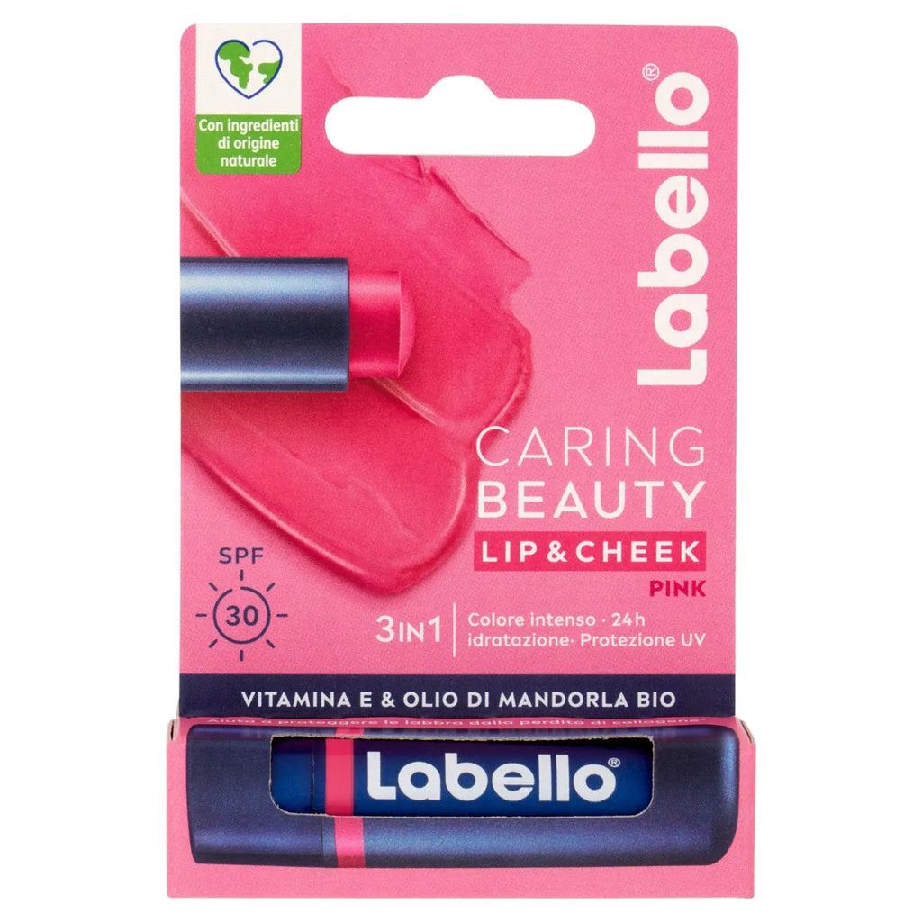 Labello Caring Beauty Lip & Cheek Pink Spf30 4.8 G