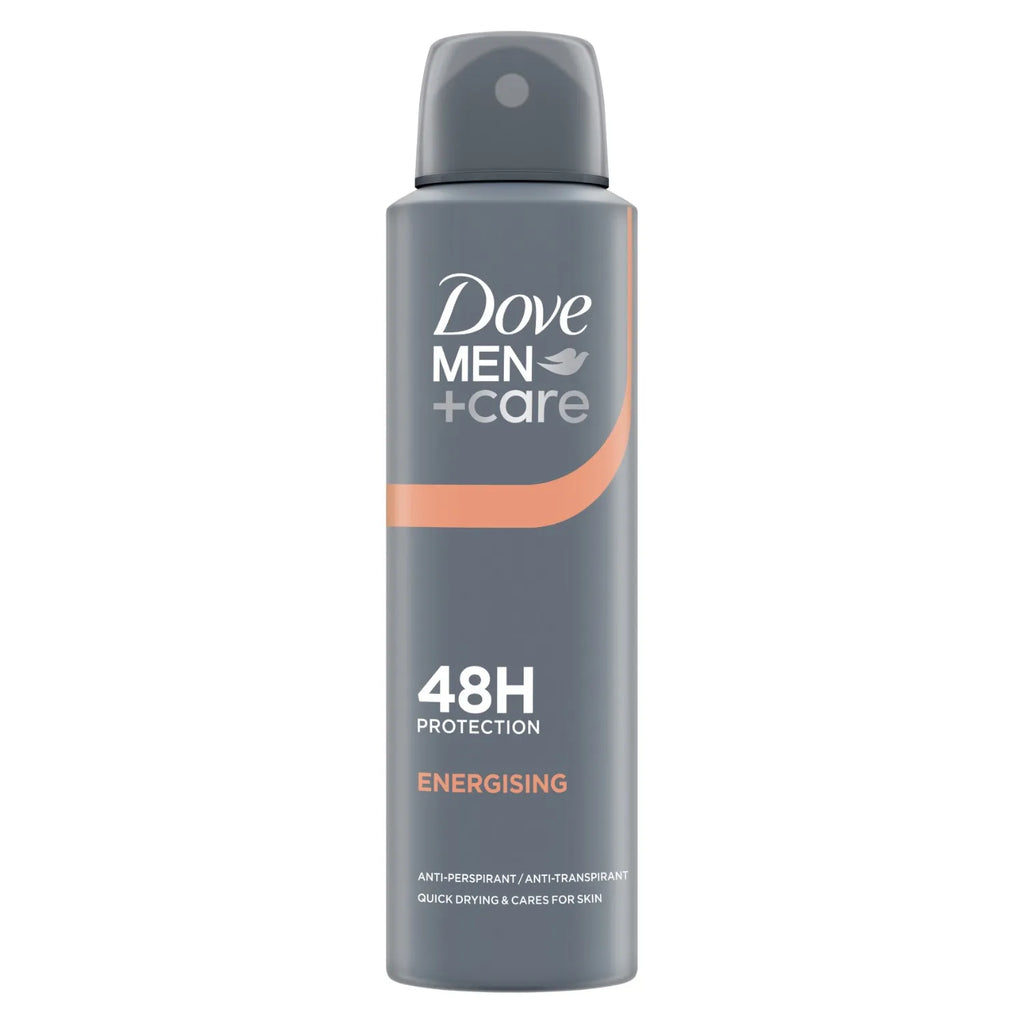 DOVE MEN + CARE SPRAY ENERGISING 150ml BASE CARE