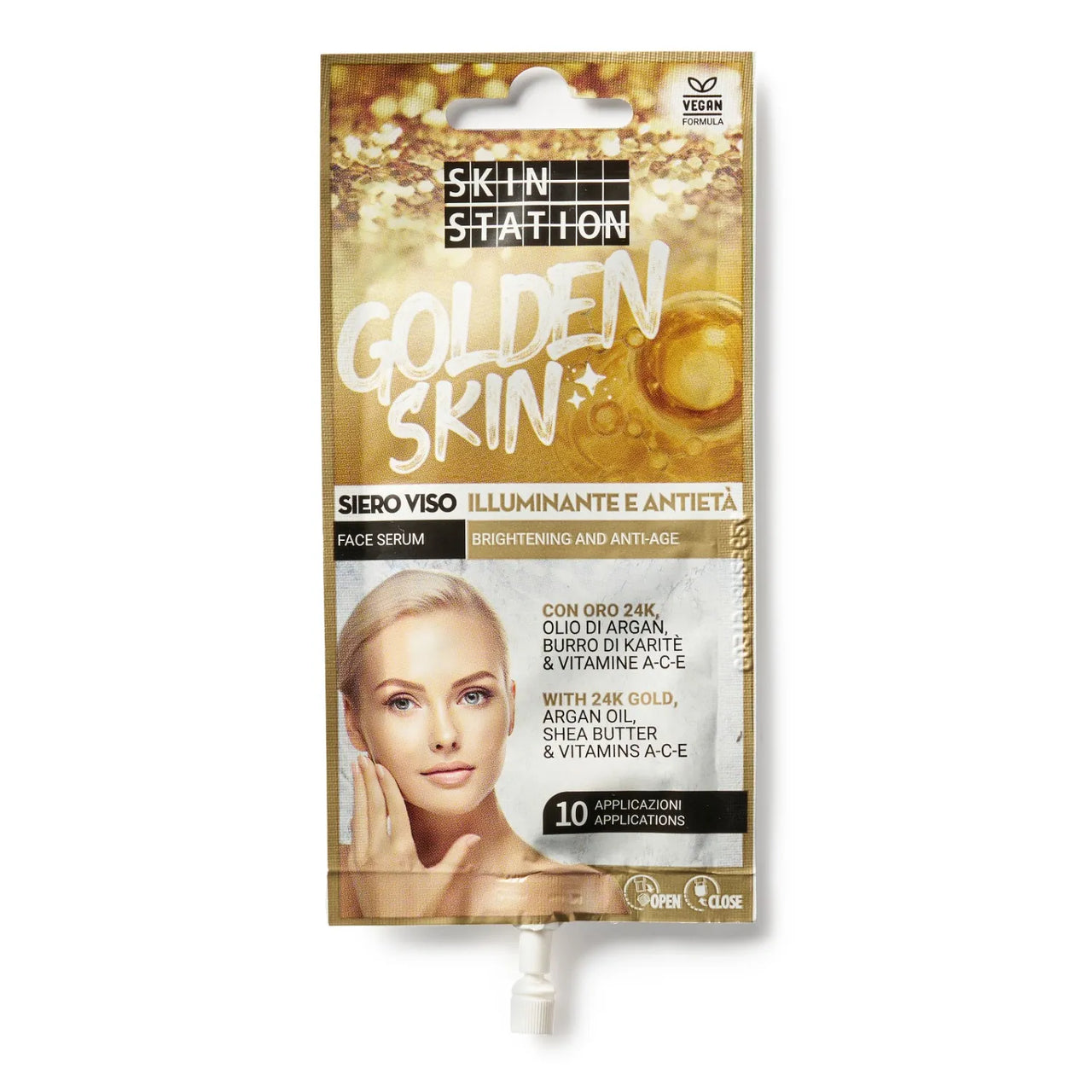 Skin Station Siero Viso Illuminante E Antietã  Ml15