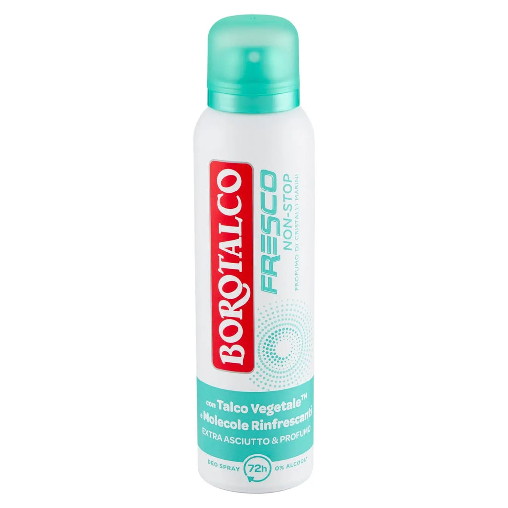 Borotalco Fresco Non-Stop Profumo Di Cristalli Marini Deo Spray 150 Ml