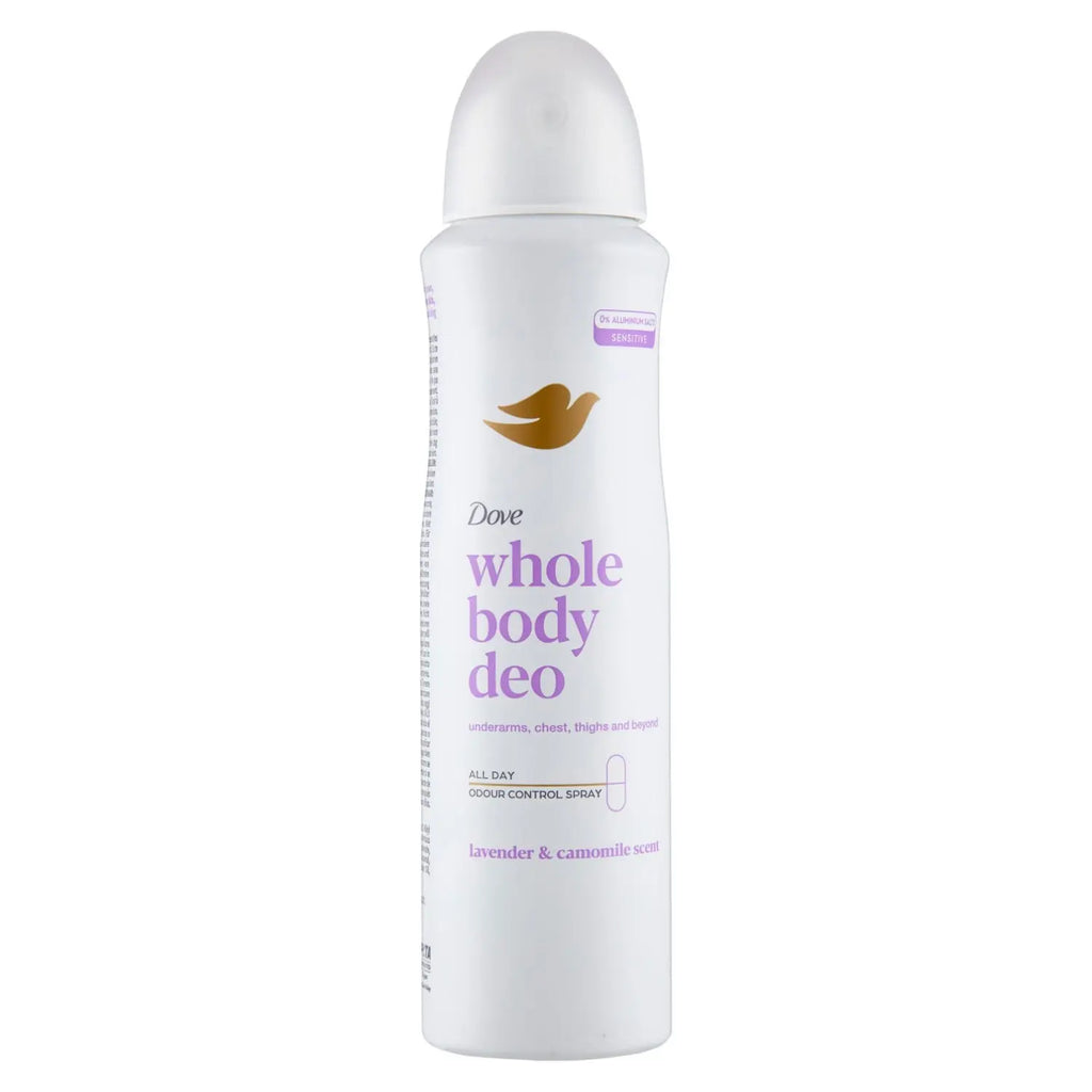 Dove Whole Body Deo Sensitive Lavanda & Camomilla 150 Ml