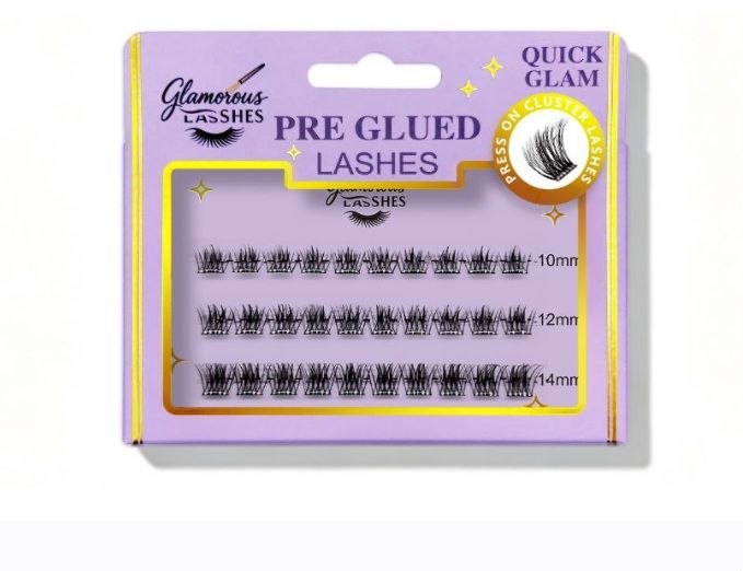 Glamorous Lashes Ciuffetti Ciglia Autoadesivi – Quick Glam Pre Glued Lashes