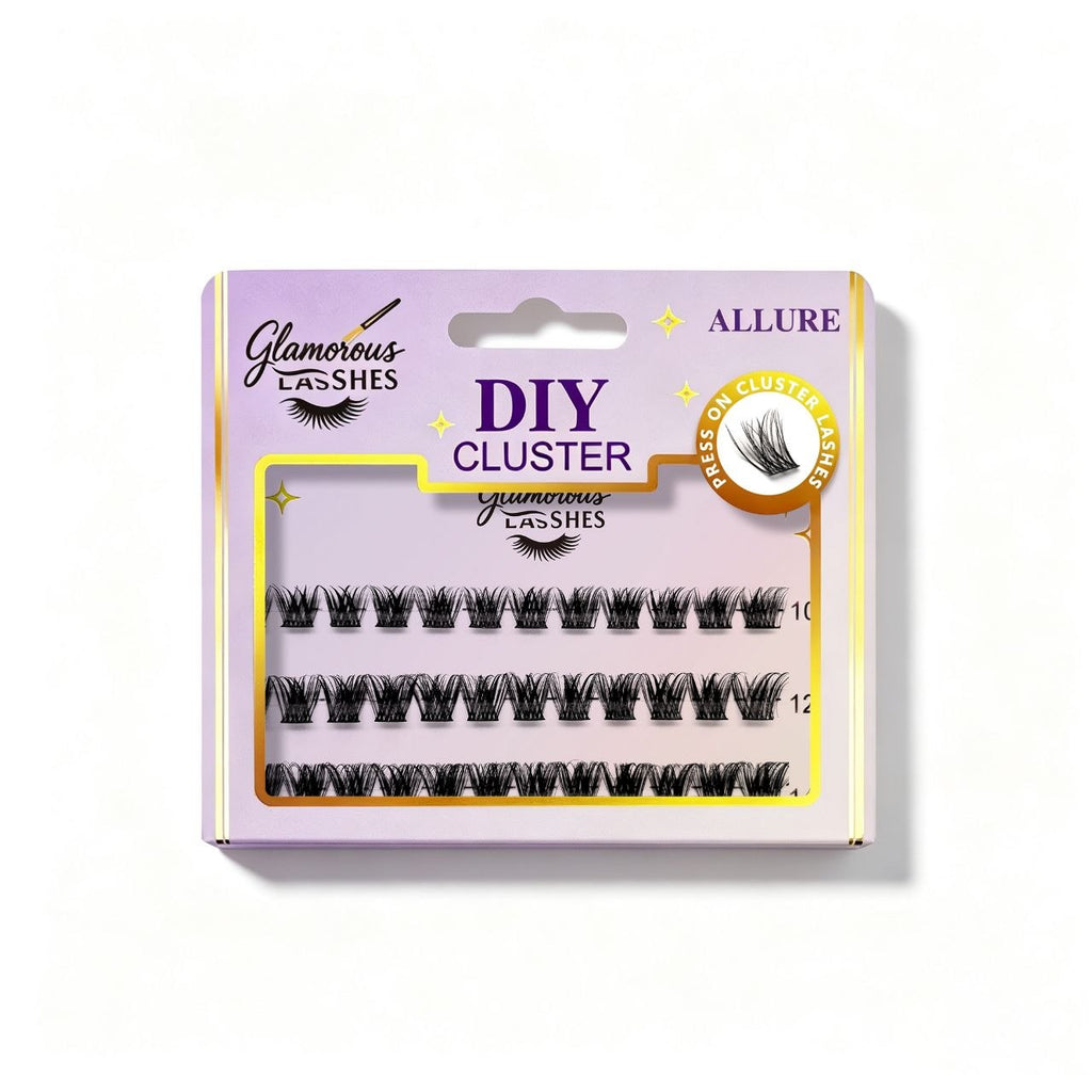 Glamorous DIY Cluster Lashes – Allure | Ciuffetti Ciglia Effetto Volume