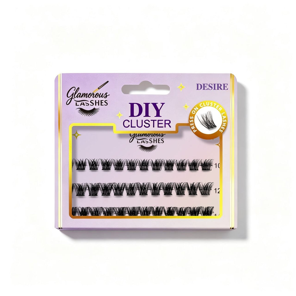 Glamorous DIY Cluster Lashes – Desire | Ciuffetti Ciglia Effetto Naturale