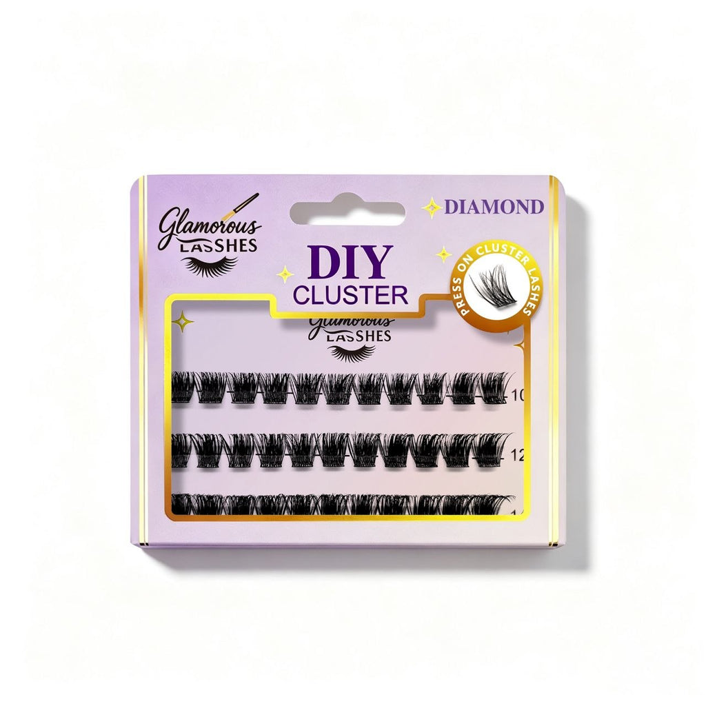 Glamorous DIY Cluster Lashes – Diamond | Ciuffetti Ciglia Effetto Intenso