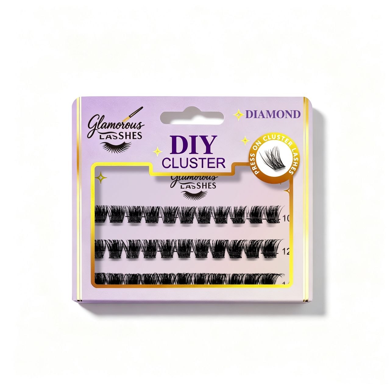 Glamorous DIY Cluster Lashes – Diamond | Ciuffetti Ciglia Effetto Intenso