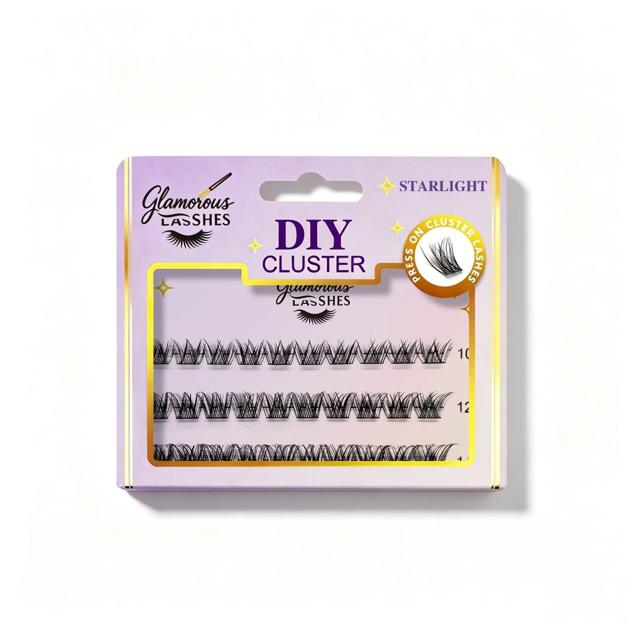 Glamorous Lashes DIY Cluster Lashes – Starlight | Ciuffetti Ciglia Effetto Wispy Glamour