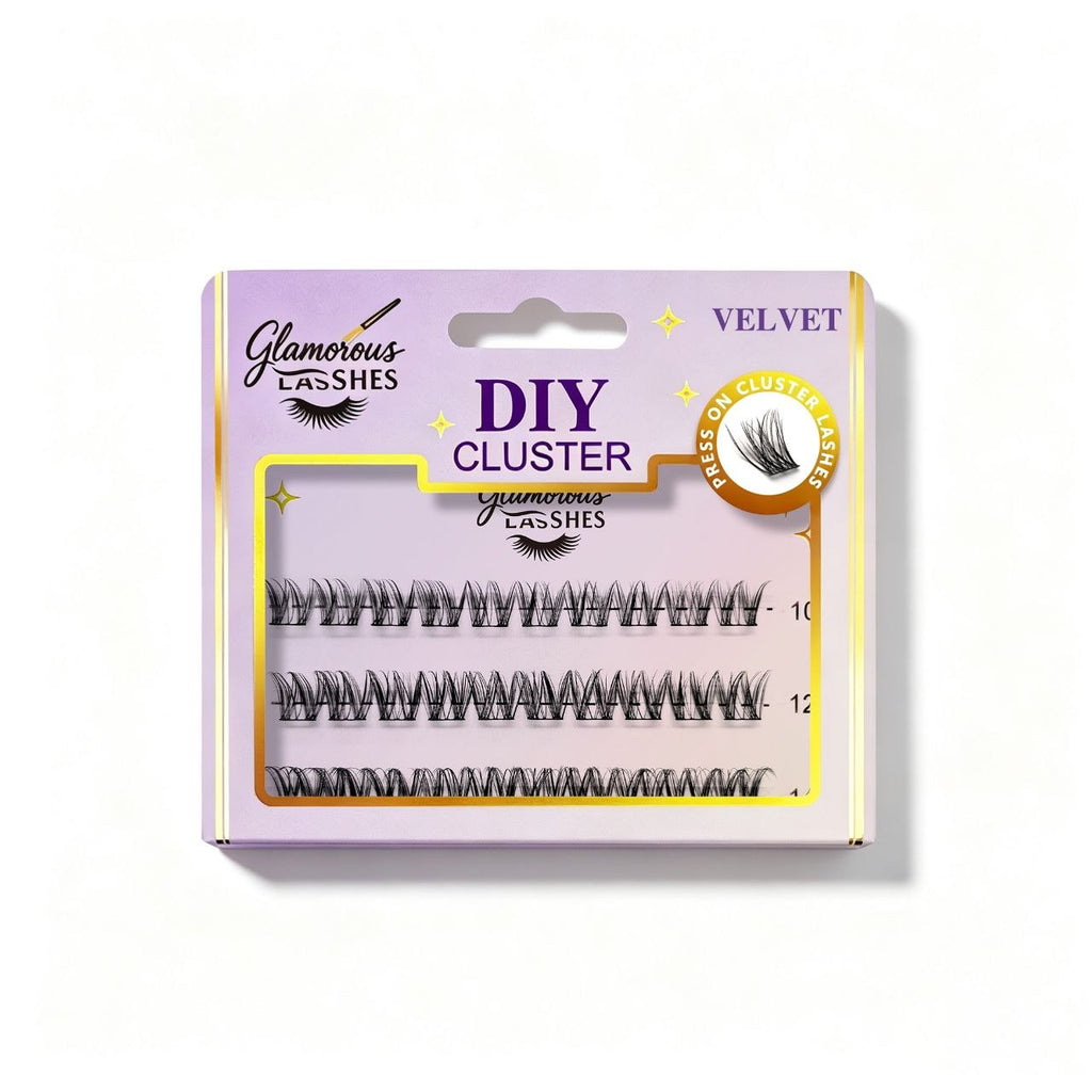 Glamorous Lashes DIY Cluster Lashes – Velvet | Ciuffetti Ciglia Effetto Morbido e Voluminoso