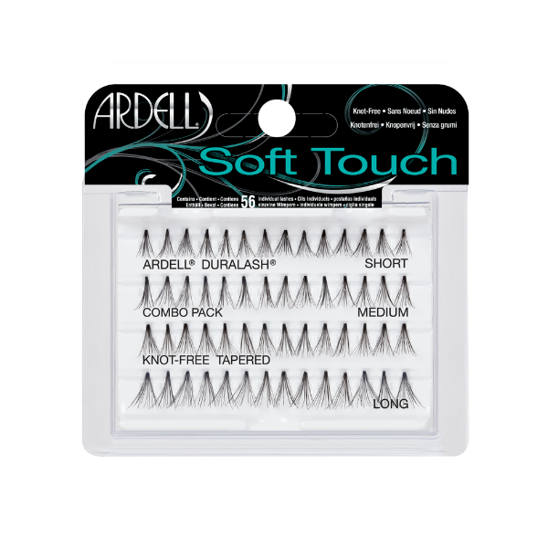 Ardell COMBO PACK Individual Soft Touch- SENZA NODI (Kit con diverse lunghezze)