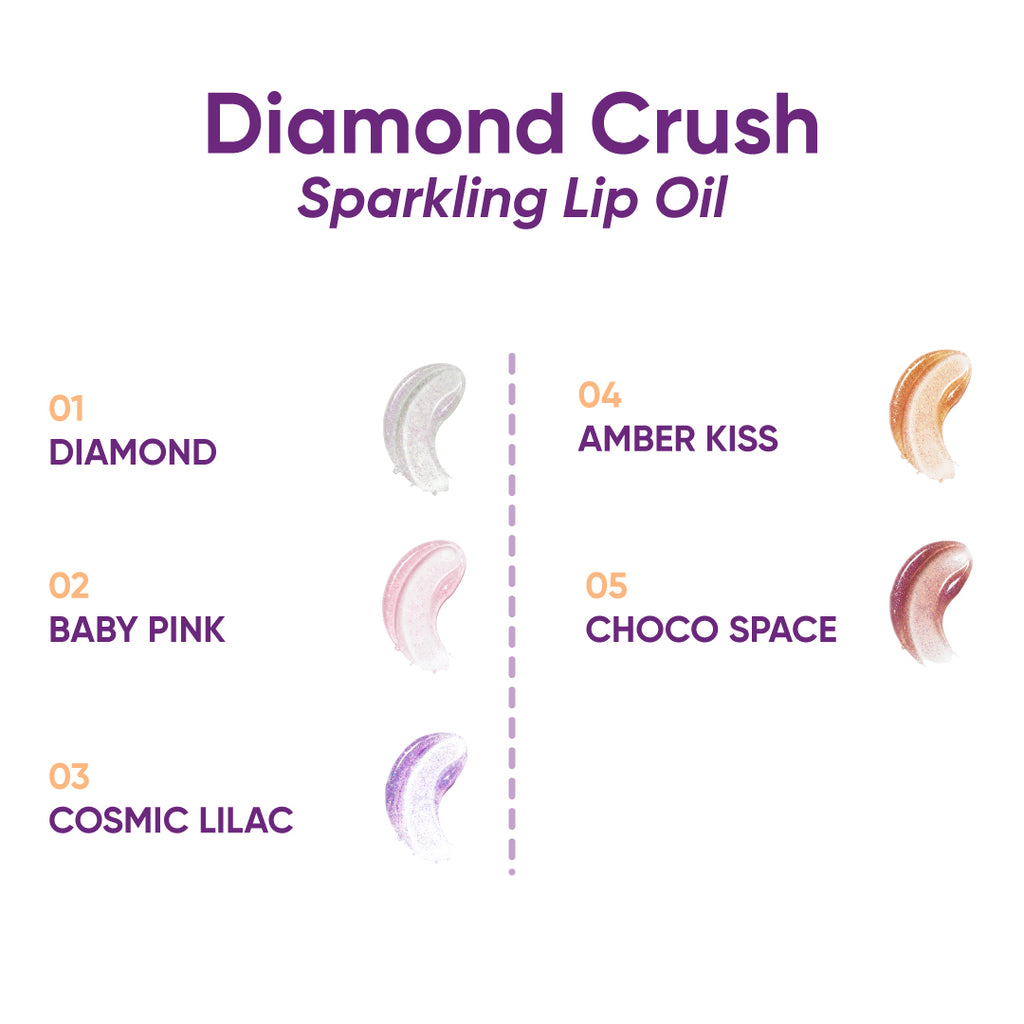Nejha Diamond Crush – Lip Oil Scintillante