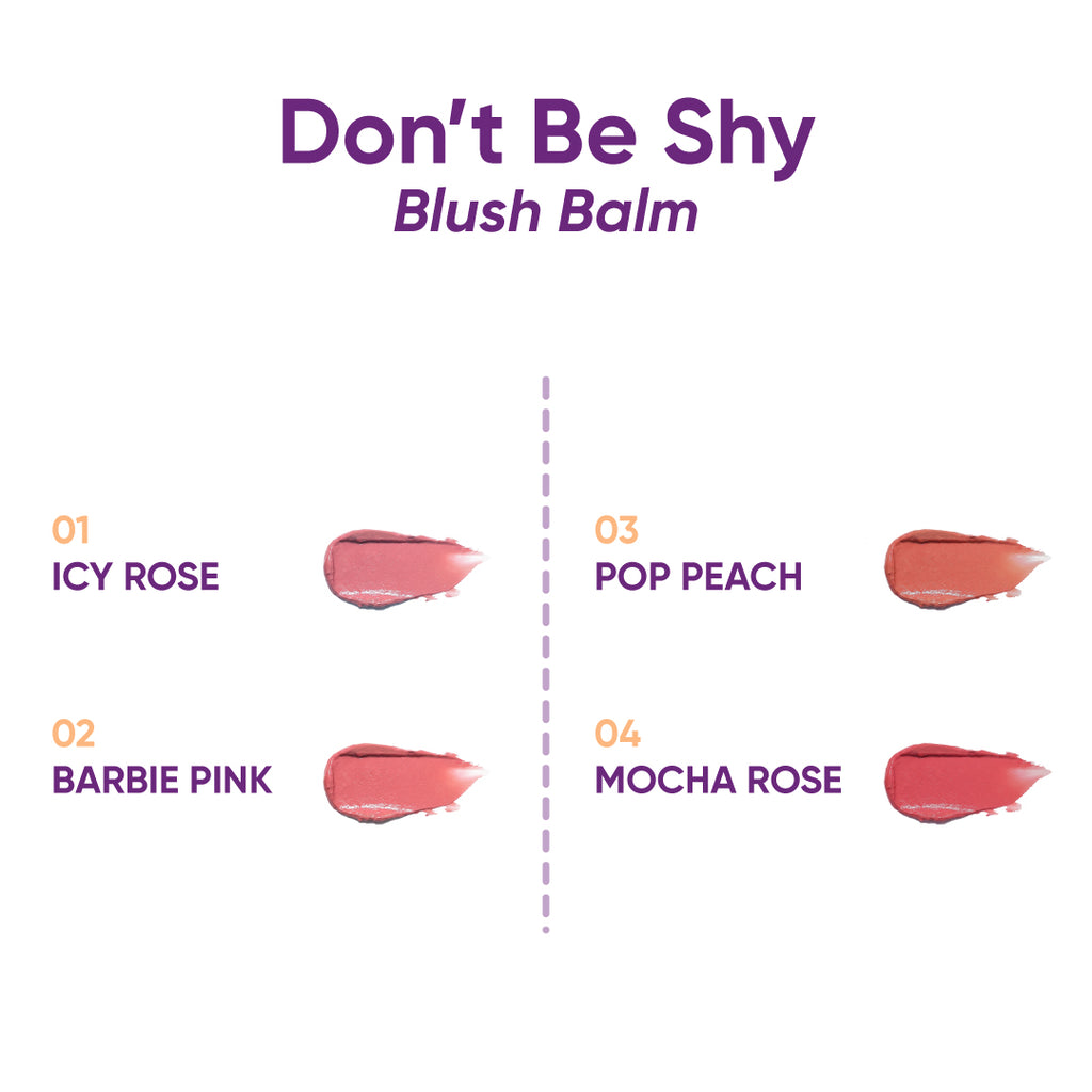 Nejha Don’t Be Shy Blush Balm – Blush Cremoso Idratante