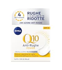 Nivea Q10 Anti-Rughe Power Crema Giorno Extra Rassodante Spf 15 Tutti I Tipi Di Pelle 50 Ml