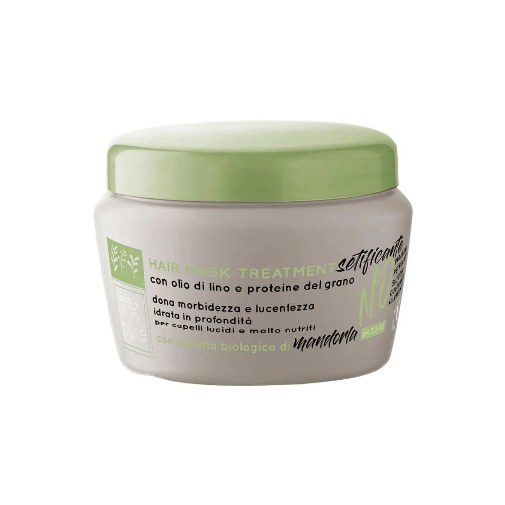 Tk Pure Biologica Maschera capelli setificante lisciante 500ml