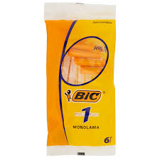 BIC 1 Rasoi Uomo Usa e Getta, 6 pezzi