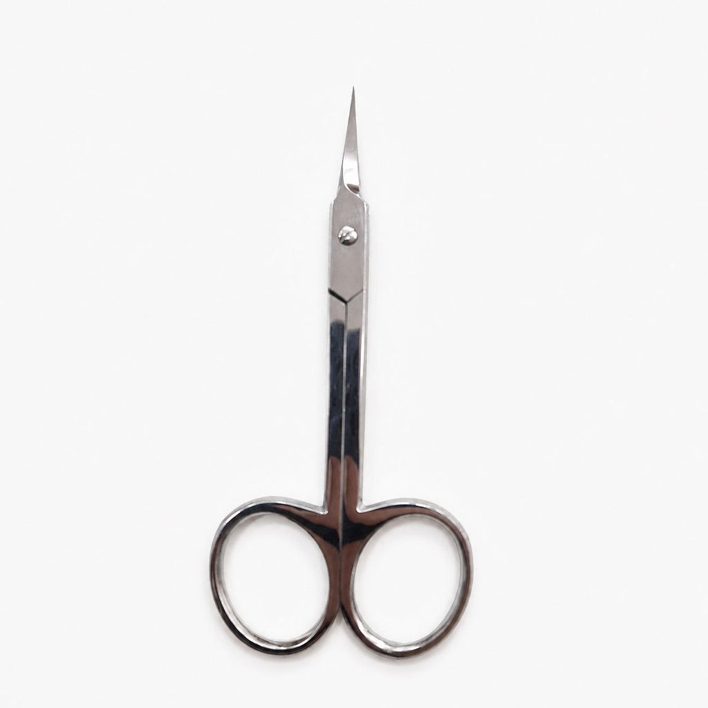Forbicina Professionale Manico Curvo - Punta Curva Sottile - Acciaio inox Nevida KI-01-109