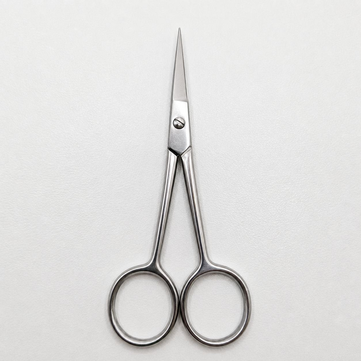 Nevida Forbicina Professionale per Cuticole KE-1-134 – Modello Dritto a Taglio Dritto in Acciaio Inox