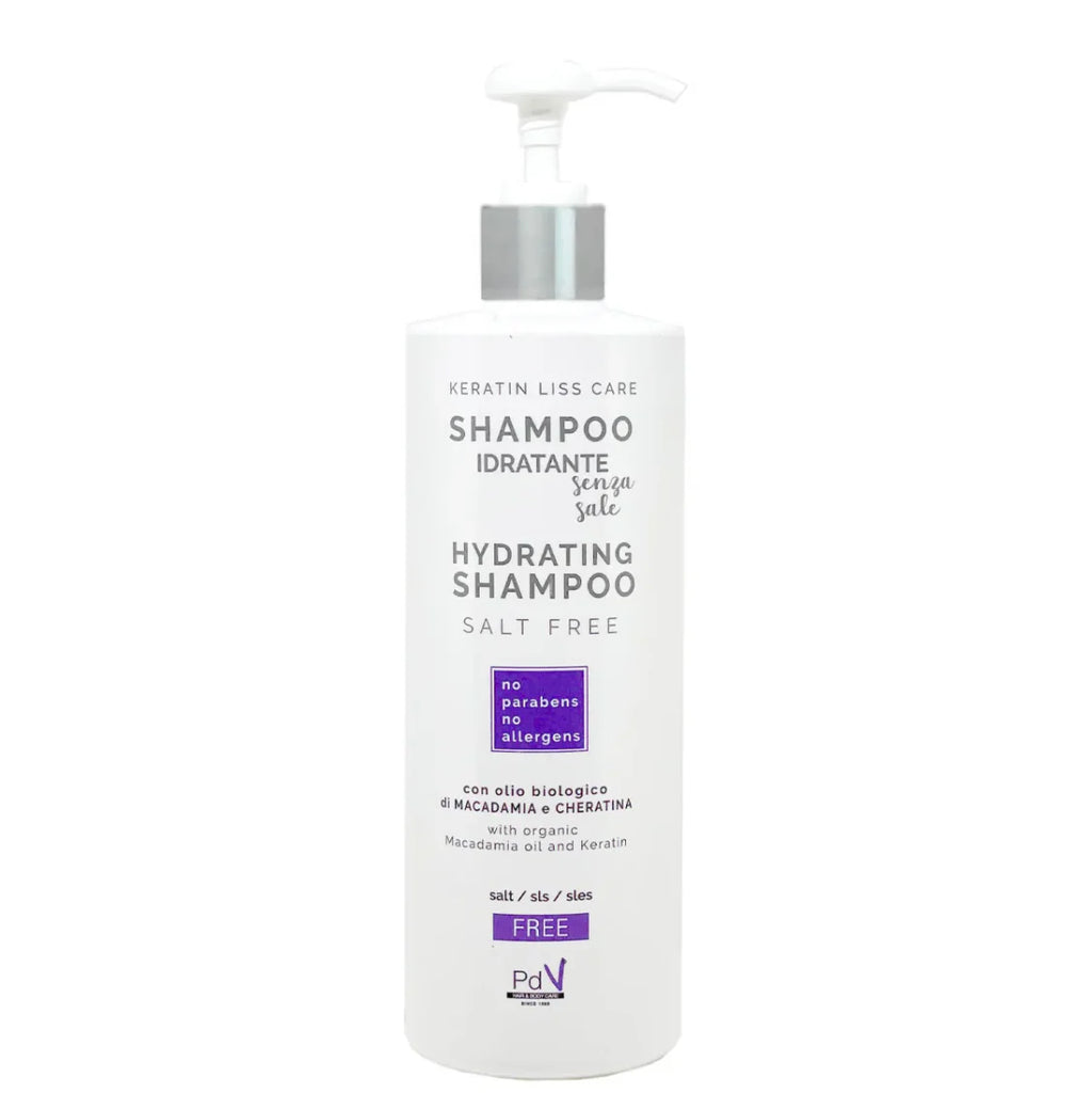 Keratin Liss Care Shampoo Idratante senza Sale 500 ml