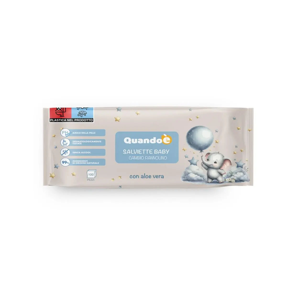 QUANDOE' Salviette Baby 100pz