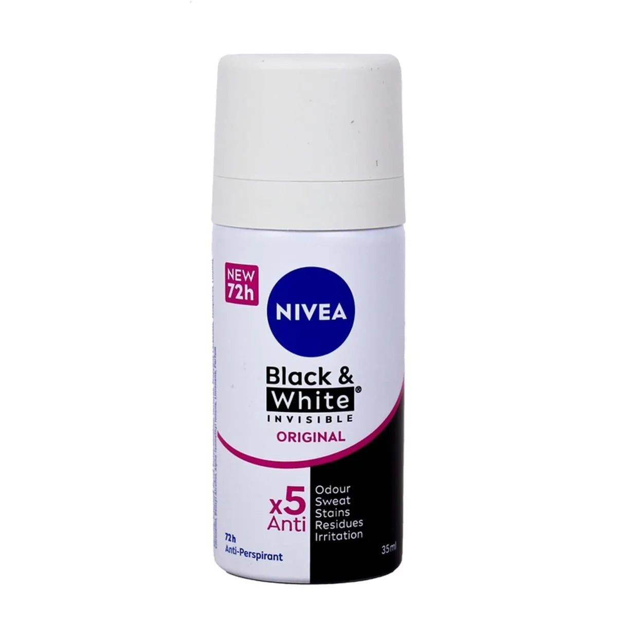 Nivea Deodorante Invisible for Black & White Spray 35ml mini-taglia