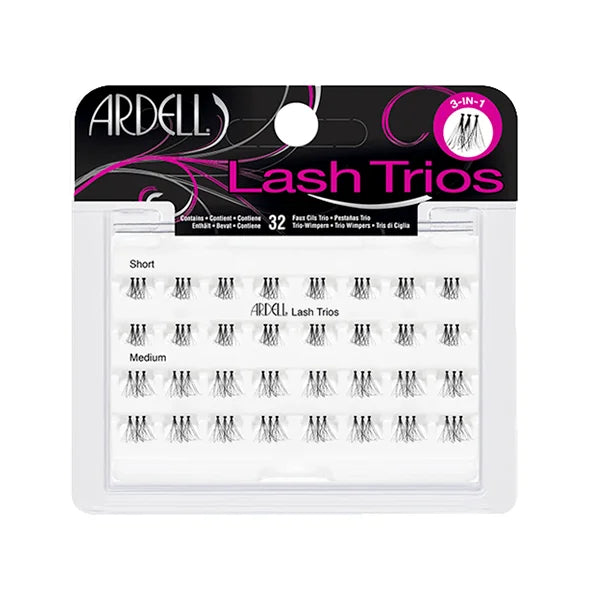 Ardell LASH TRIOS --CON NODI (Kit diverse lunghezze)