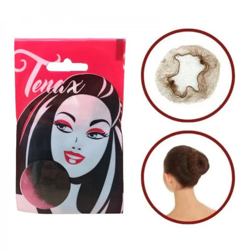 Tenax Retina per Capelli Invisibile Riutilizzabile 3 Pezzi Vari Colori