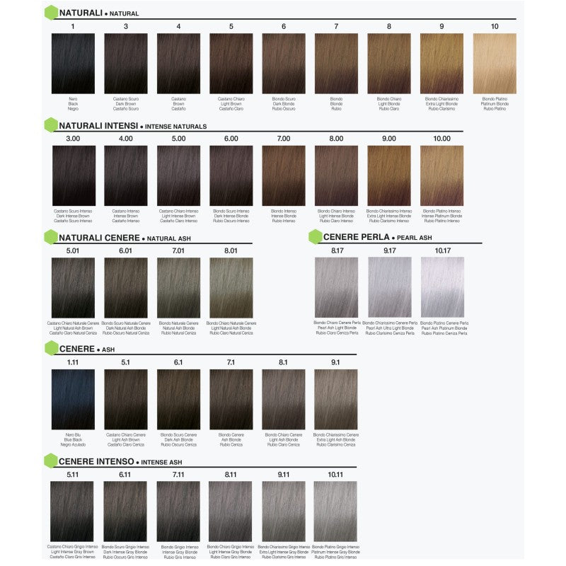 MOOD COLOR CREAM - TINTA CAPELLI 100ML  1:1