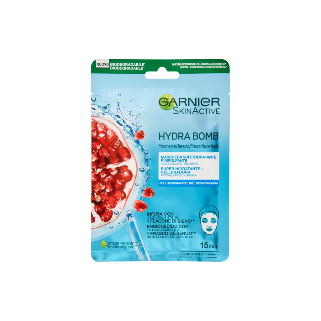 Garnier SkinActive Hydra Bomb Maschera Viso in Tessuto Super Idratant