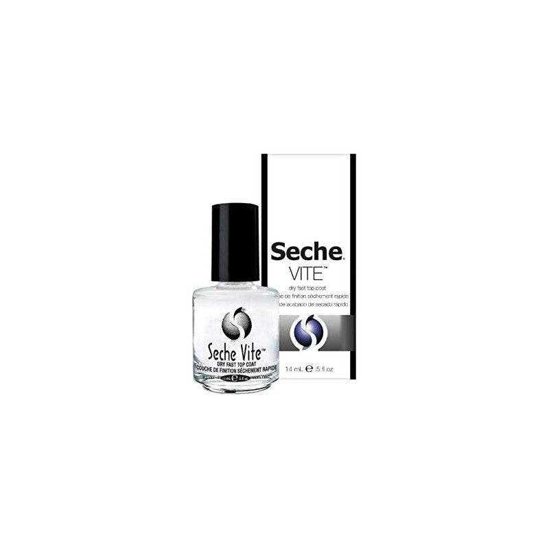 SECHE VITE Top Coat Dry Fast Sigilla Fissa Asciuga e Protegge lo Smalto delle Unghie 14ml