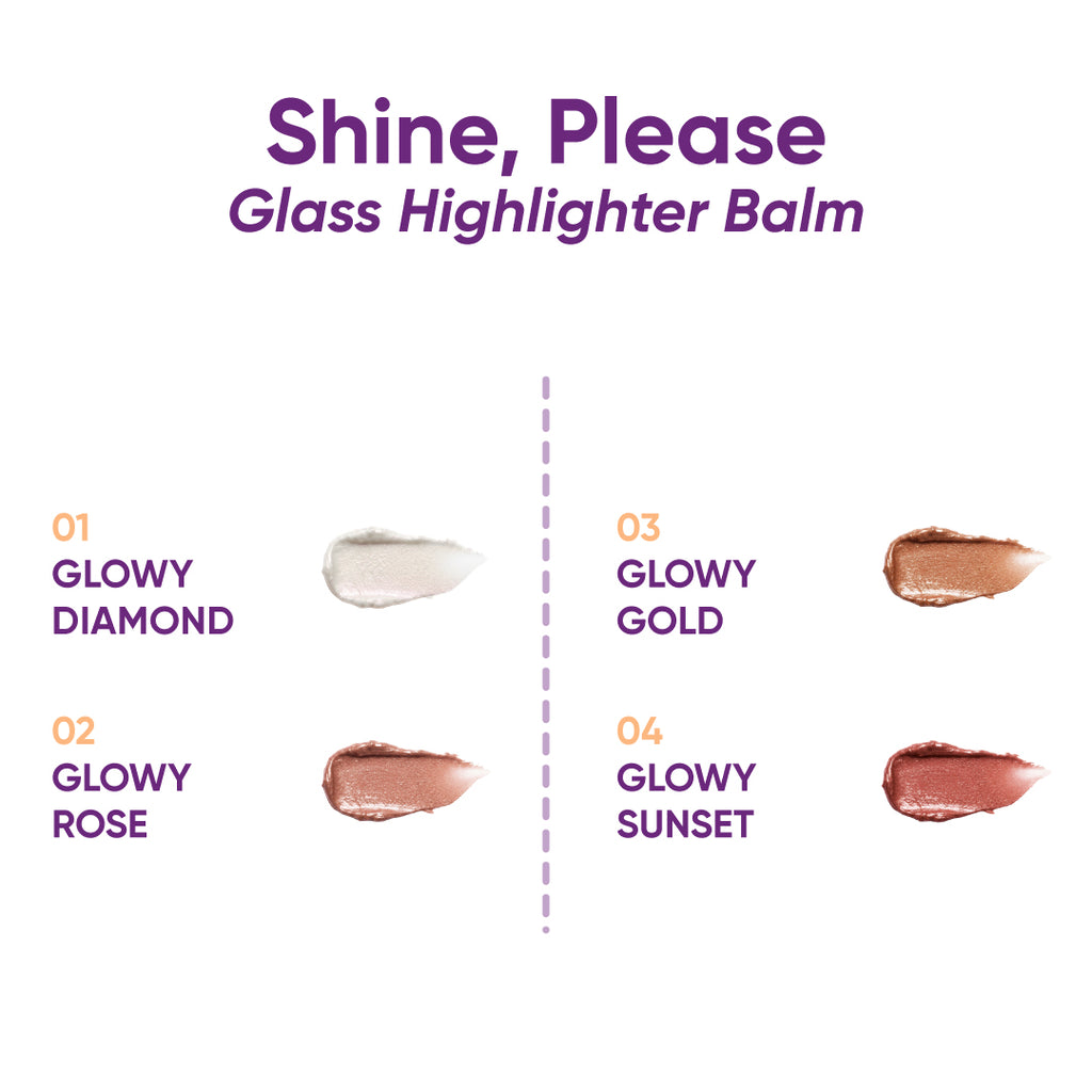 Nejha Shine, Please – Glassy Highlighter Balm – Illuminante Cremoso Sublimante