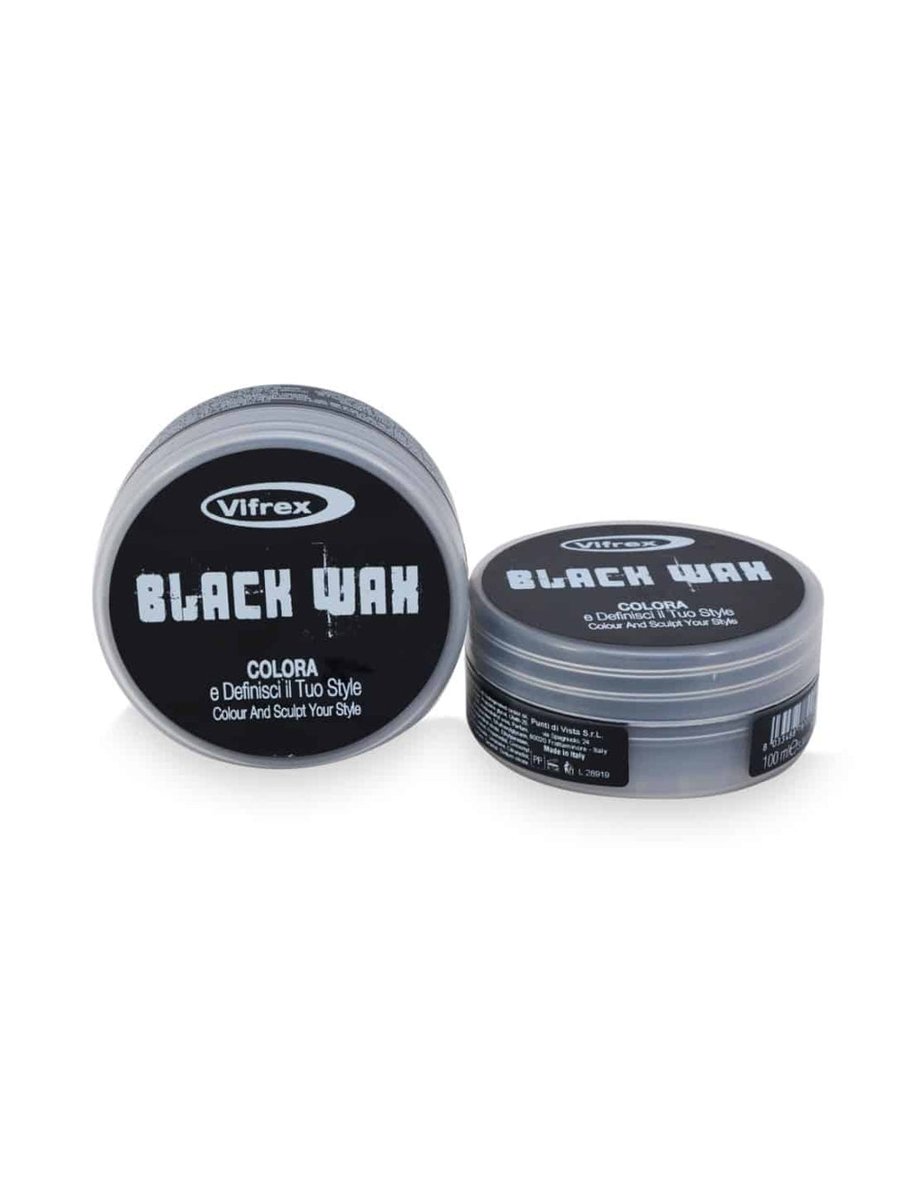 Vifrex Black Wax 100 ml Cera ad Acqua nera per capelli