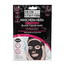 MASCHERA DETOX IN TESSUTO AL CARBONE ATTIVO ILLUMINANTE ANTI-INQUINAMENTO